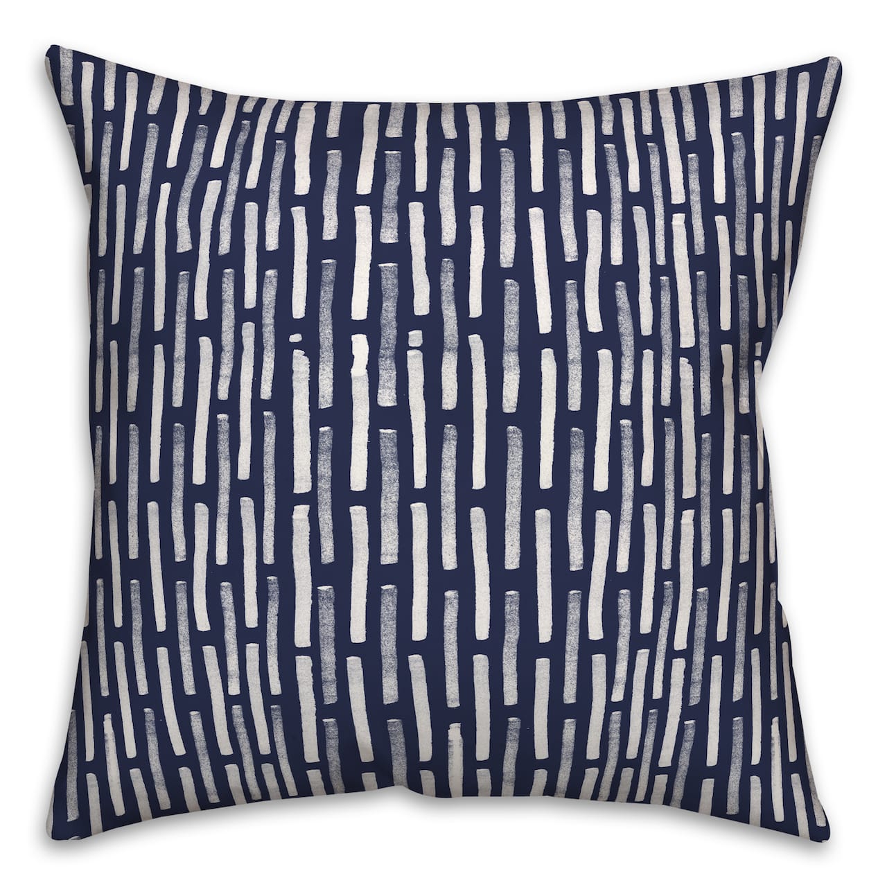 Geometric Lines Indoor/Outdoor Throw Pillow